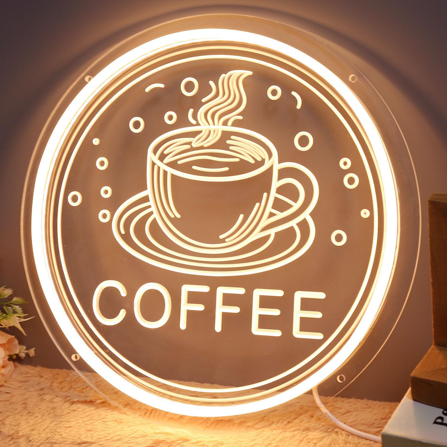 Coffee Cup Neon Sign